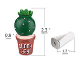 Sunny Day Cactus Car Air Freshener Clip