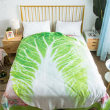 Soft Summer Cabbage Blanket