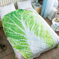 Soft Summer Cabbage Blanket