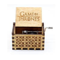 Game of Thrones Handcrank Wooden Music Box