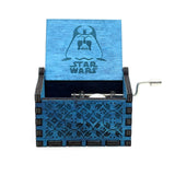 Star Wars Handcrank Wooden Music Box