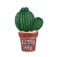 Sunny Day Cactus Car Air Freshener Clip